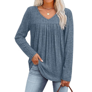 Karoline - Lett Langermet Bluse