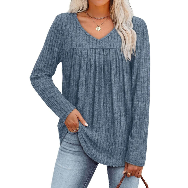 Karoline - Lett Langermet Bluse