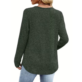 Karoline - Lett Langermet Bluse